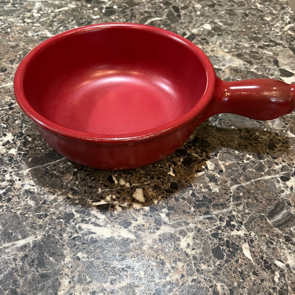 Emile Henry flame ceramic sauce pan/pot